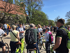 Fietstour door Krakau
